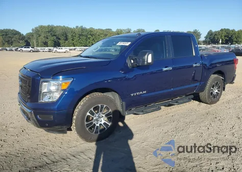 2021 Nissan Titan Sv из США, поврежденный, VIN 1N6AA1EF4MN517375
